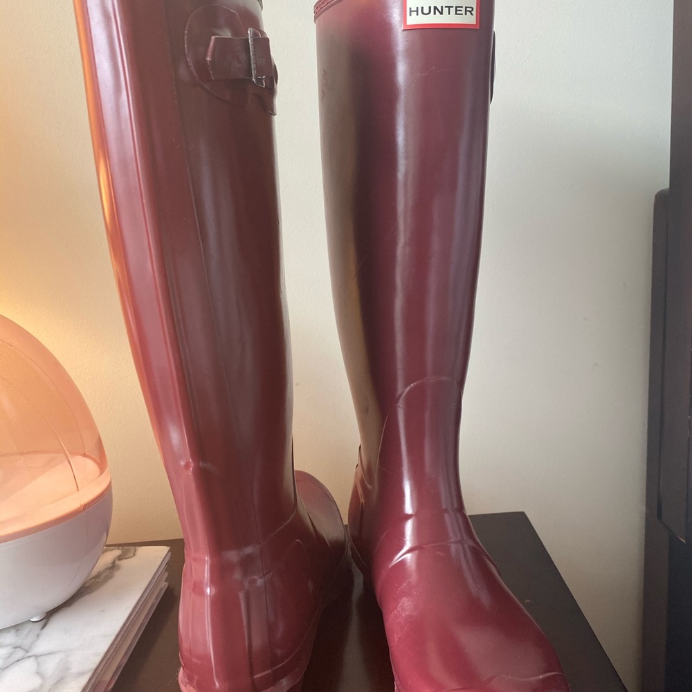 Hunter rain boots